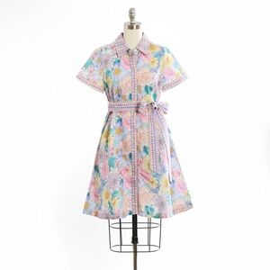 NWT Hermoza Pastel floral mini dress Sz. S $248